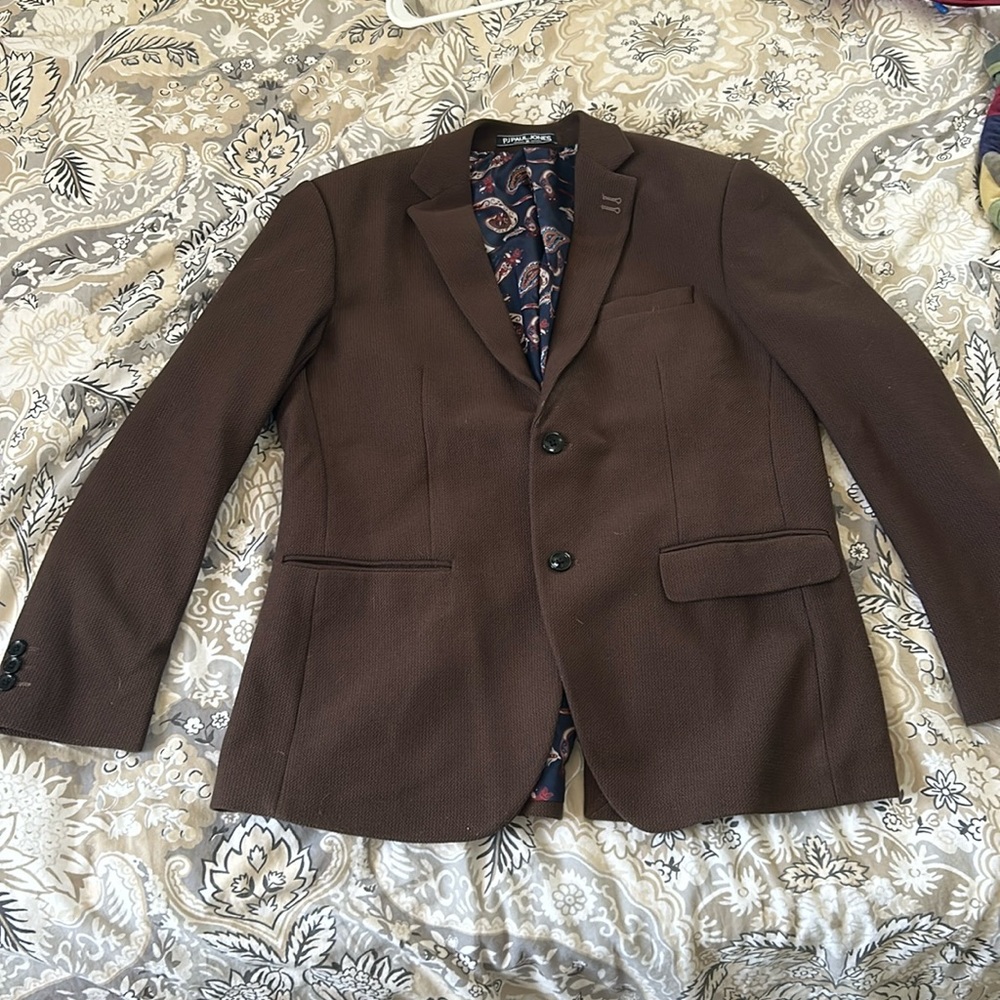 Brown men’s blazer